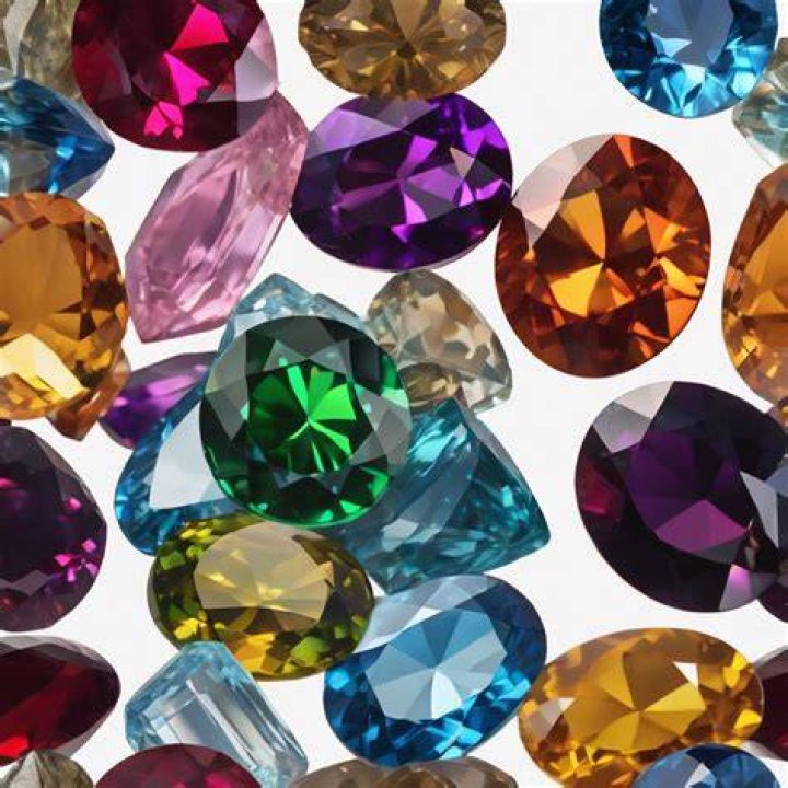 101 Carats of faceted gemstones Gemstones, Faceted gemstones, Natural