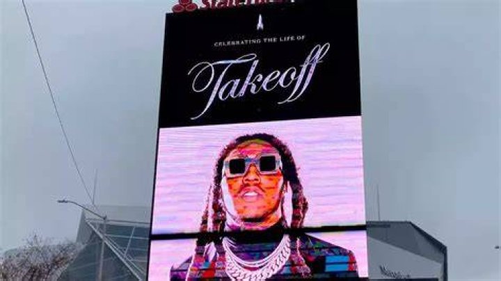Takeoff fans gather in Atlanta to celebrate life of killed rapper