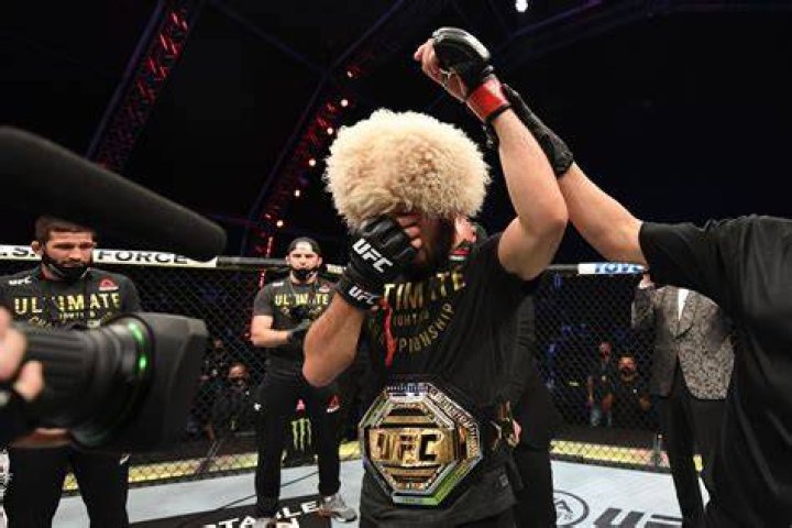 UFC 254 Emotional Khabib Nurmagomedov retires on top